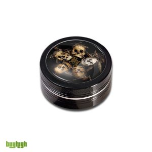 Black Leaf Grinder Schrumpfkopf Ø50mm, 2-tlg.