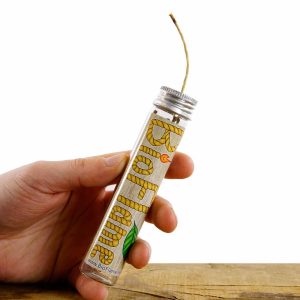 BioFlame Dispenser aus Glas mit 420cm Zündschnur