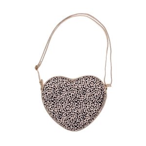 Umhängetasche „Love Heart Leopard“